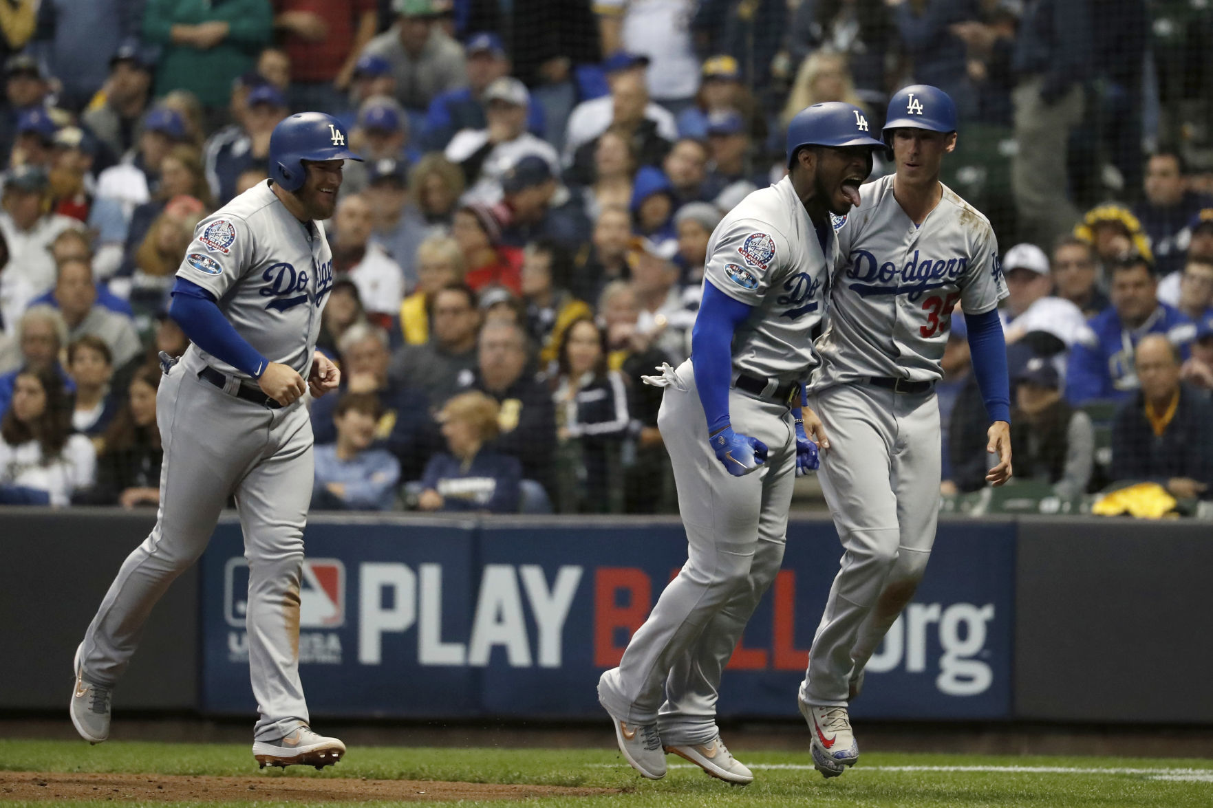 Dodgers 5, Brewers 1